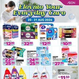 AEON Promotion: Home, Self & Pet Care - Buy 2 Special Price Deals | 20-31 August 2026