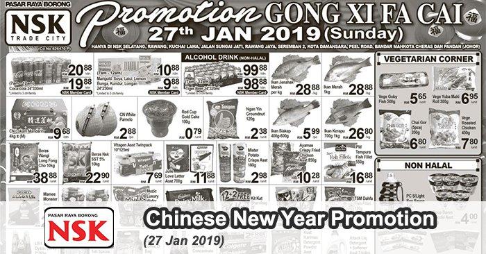 NSK Chinese New Year Promotion (27 January 2019)