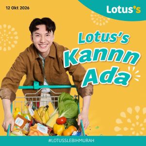 Lotus's Promotion: Kannn Ada - Rice 10kg RM26.90 & More | 12–27 Oct 2026