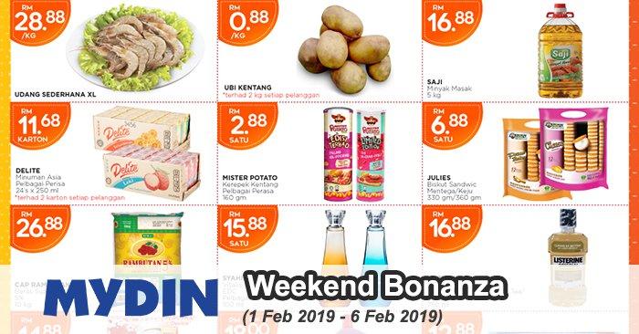 MYDIN Weekend Promotion (1 February 2019 - 6 February 2019)