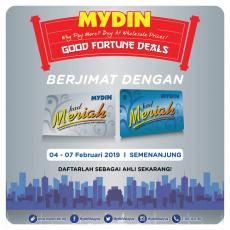 MYDIN Meriah Member Promotion (4 February 2019 - 7 February 2019)