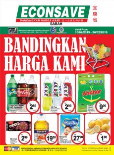 Econsave Promotion Catalogue at Sabah (15 February 2019 - 26 February 2019)