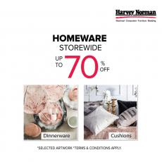 Harvey Norman Homeware Storewide up to 70% off