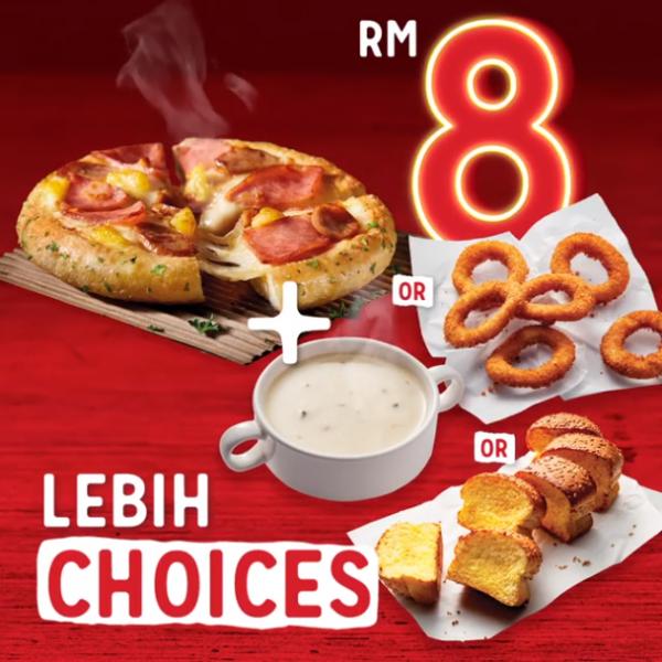 Pizza Hut Take Away Combo only RM8