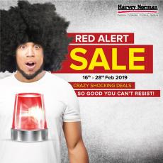 Harvey Norman Red Alert Sale (16 February 2019 - 28 February 2019)