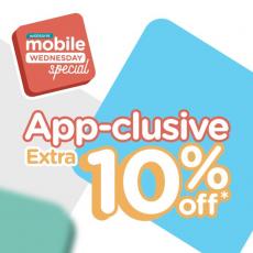 Watsons Mobile APP Wednesday App-clusive Extra 10% OFF (20 Feb 2019)