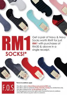 F.O.S Socks RM1 only