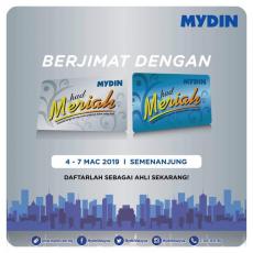 MYDIN Meriah Member Promotion (4 March 2019 - 7 March 2019)