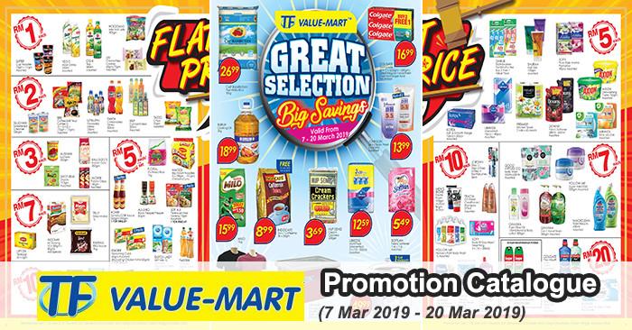 TF Value-Mart Promotion Catalogue (7 Mar 2019 - 20 Mar 2019)