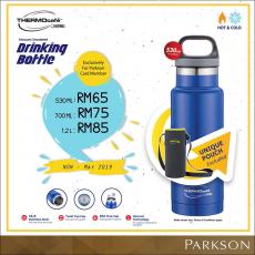 Parkson Buy THERMOCafe Drinking Bottle FREE Unique Pouch (valid until 31 May 2019)