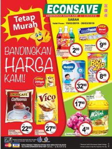 Econsave Promotion Catalogue at Sabah (15 March 2019 - 26 March 2019)