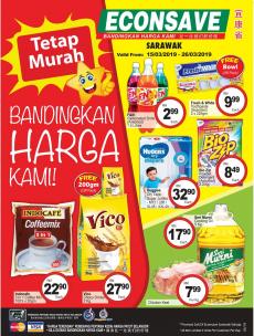 Econsave Promotion Catalogue at Sarawak (15 March 2019 - 26 March 2019)