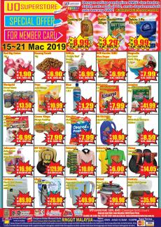 UO SuperStore Angsana Mall Ipoh Special Promotion (15 March 2019 - 21 March 2019)