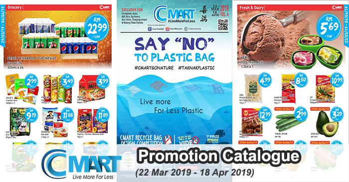 C-MART Promotion Catalogue (22 Mar 2019 - 18 Apr 2019)
