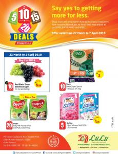 LuLu Hypermarket Promotion Catalogue (22 March 2019 - 7 April 2019)