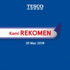 Tesco REKOMEN Promotion published on 25 March 2019
