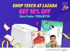 Tesco 10% OFF Coupon Code at Lazada (21 March 2019 - 26 March 2019)