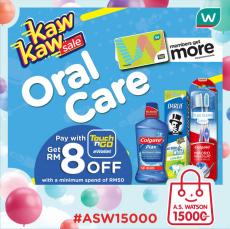 Watsons Oral Care Promotion (valid until 1 Apr 2019)