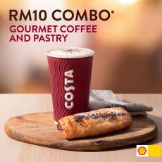 Costa Coffee RM10 Combo Deal (25 March 2019 - 4 May 2019)