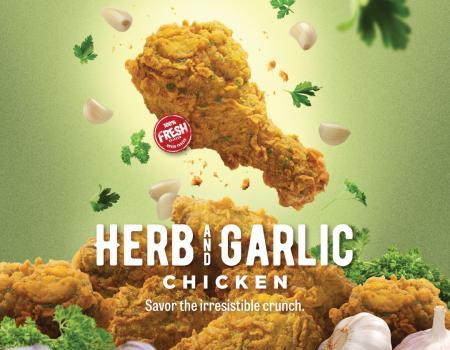 Texas Chicken Herb & Garlic Chicken
