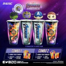 GSC Exclusive AVENGERS: END GAME Tumblers On Sale (while stocks last)