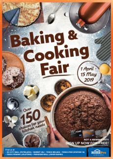 HomePro Baking & Cooking Fair Promotion (1 Apr 2019 - 15 May 2019)
