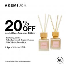 Akemiuchi Home Fragrance Gift Sets Promotion (1 April 2019 - 31 May 2019)