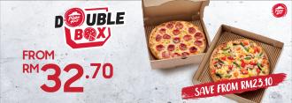 Pizza Hut Double Box from RM32.70