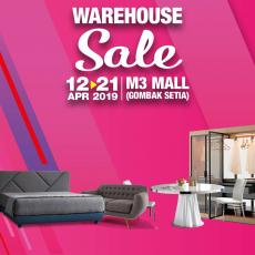 Furniture Warehouse Sale at M3 Shopping Mall (12 Apr 2019 - 21 Apr 2019)