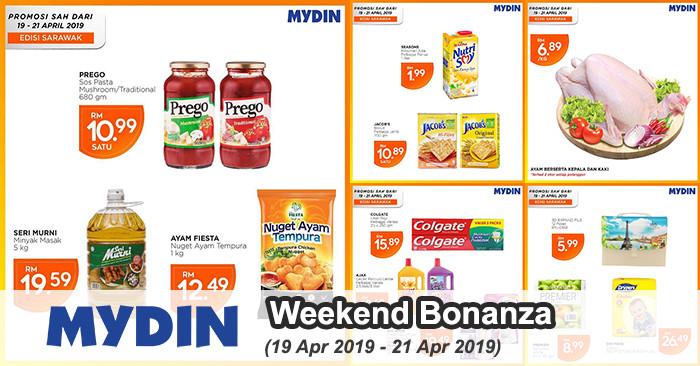 MYDIN Weekend Promotion at Sarawak (19 Apr 2019 - 21 Apr 2019)