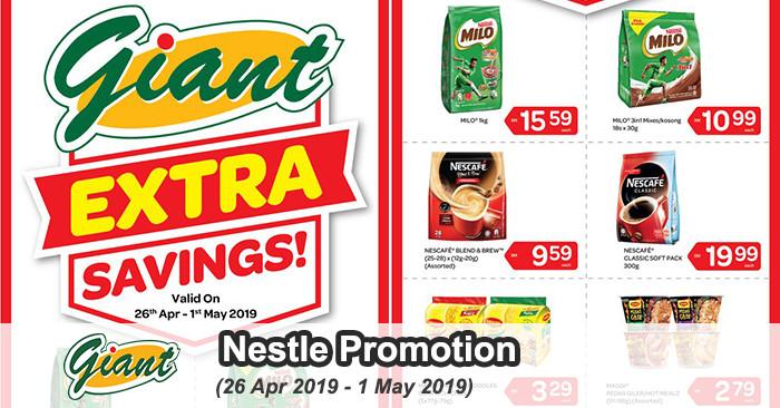 Giant Nestle Promotion (26 Apr 2019 - 1 May 2019)