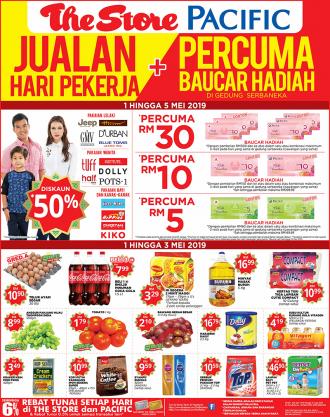 The Store and Pacific Hypermarket Labour Day Promotion (1 May 2019 - 3 May 2019)