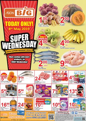 AEON BiG Super Wednesday Promotion (8 May 2019)
