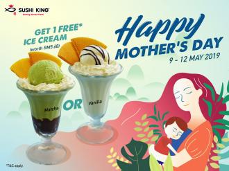 Sushi King FREE Ice Cream (9 May 2019 - 12 May 2019)