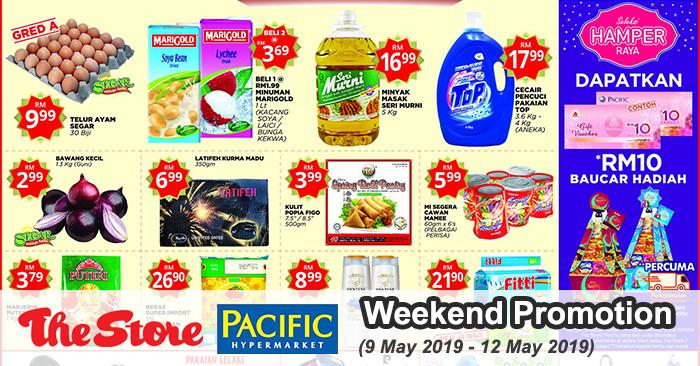 The Store and Pacific Hypermarket Super Weekend Promotion (9 May 2019 - 12 May 2019)