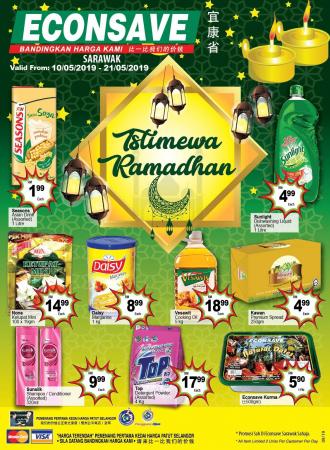 Econsave Ramadhan Promotion Catalogue at Sarawak (10 May 2019 - 21 May 2019)