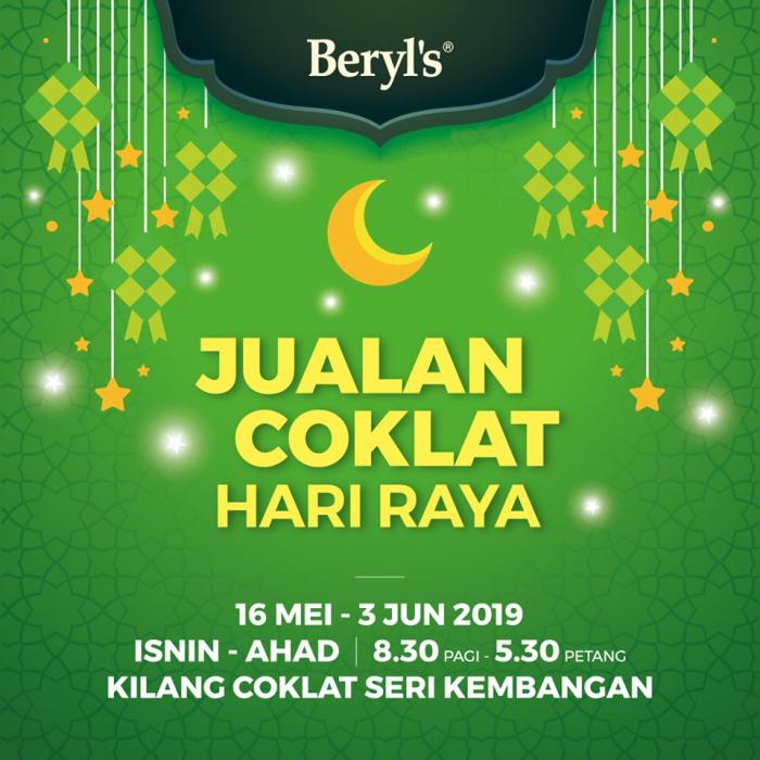 Beryl's Hari Raya Chocolate Sale (16 May 2019 - 3 June 2019)