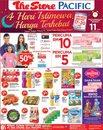 The Store and Pacific Hypermarket 4 Days Special Promotion (17 May 2019 - 20 May 2019)