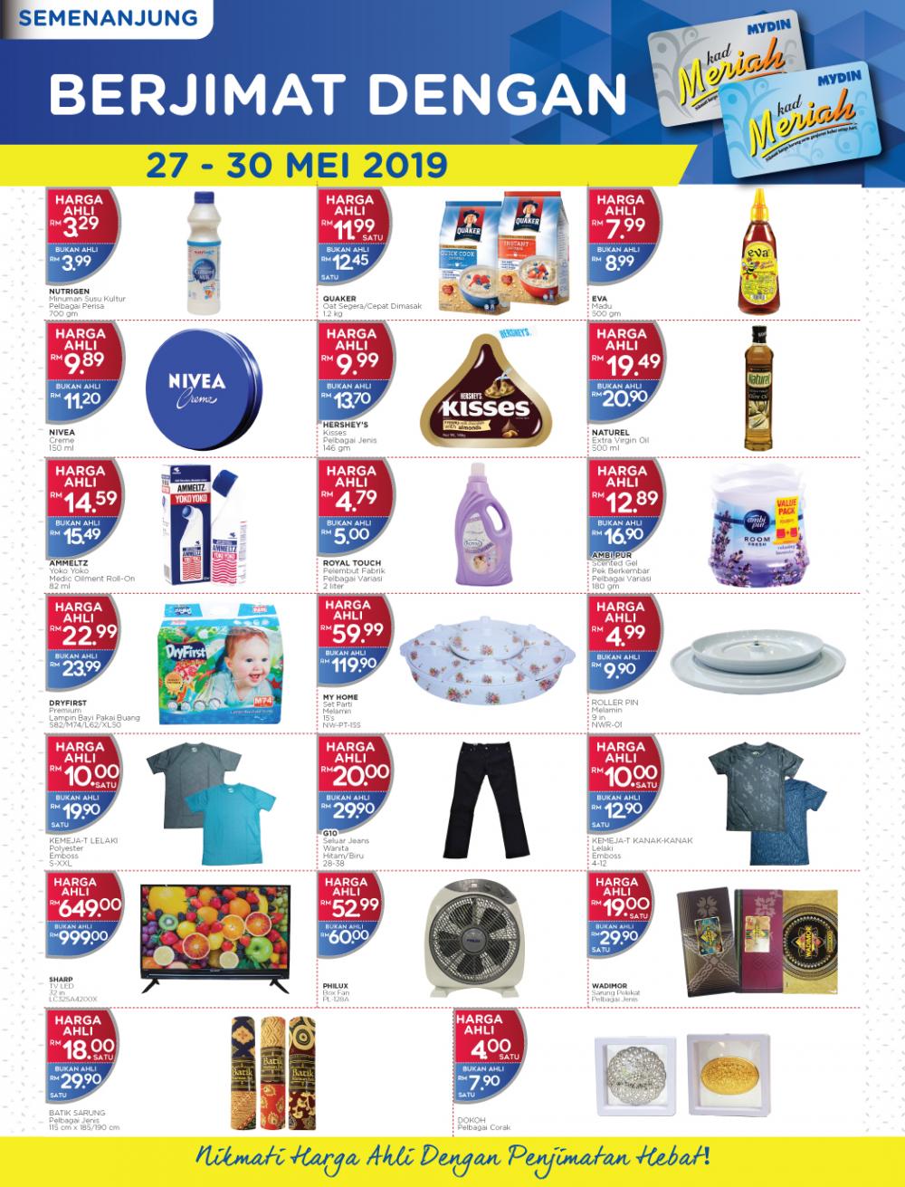 MYDIN Meriah Special Promotion (27 May 2019 - 30 May 2019)