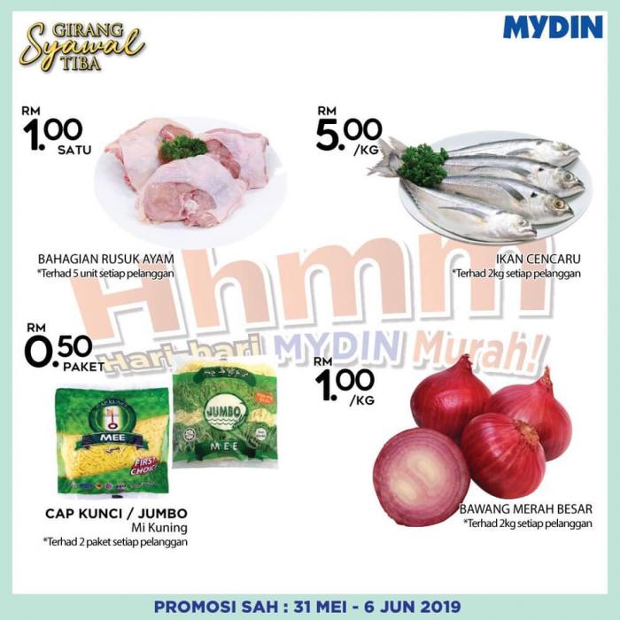 MYDIN Weekend Promotion (31 May 2019 - 2 June 2019)