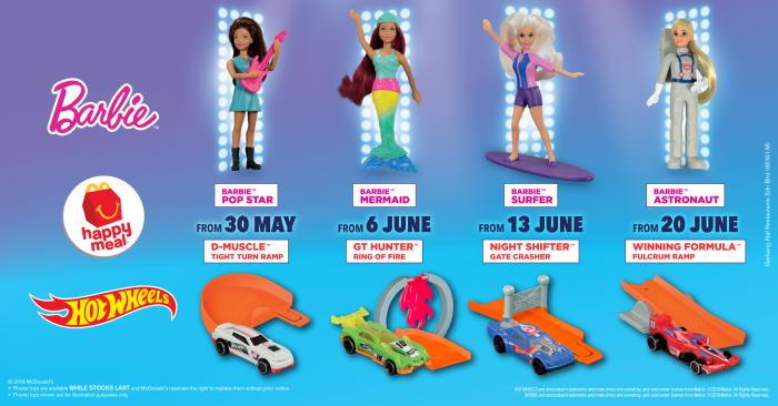 hot wheels mcdonalds 2019