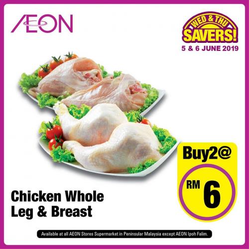 AEON Supermarket Wednesday & Thursday Savers Promotion (5 June 2019 - 6 June 2019)