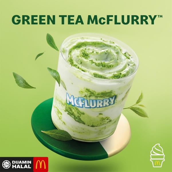 McDonald's Green Tea McFlurry (19 November 2020 onwards)