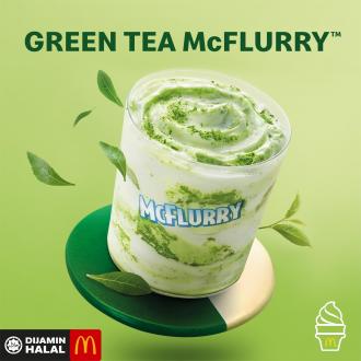 McDonald's Green Tea McFlurry (19 Nov 2020 onwards)