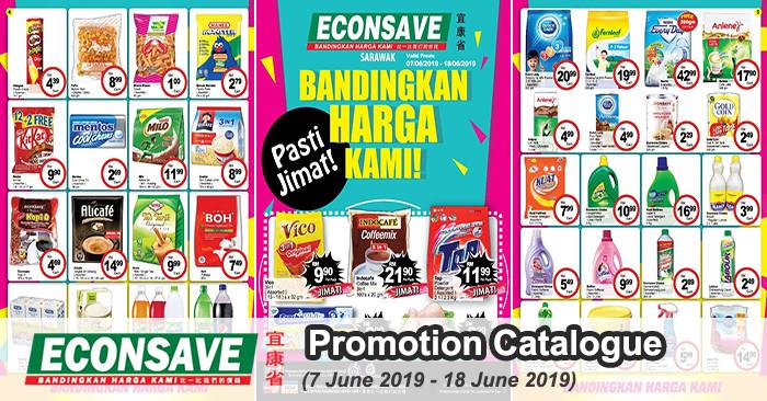 Econsave Promotion Catalogue at Sarawak (7 Jun 2019 - 18 Jun 2019)