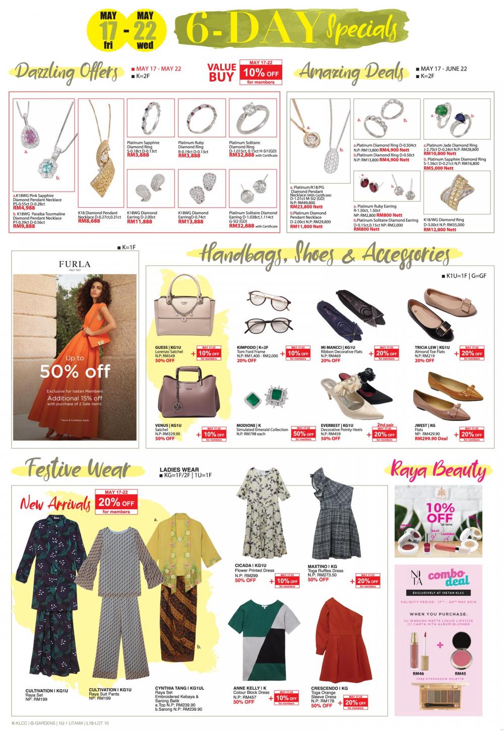 Isetan Raya Mega Sale Promotion Catalogue (17 May 2019 - 27 June 2019)