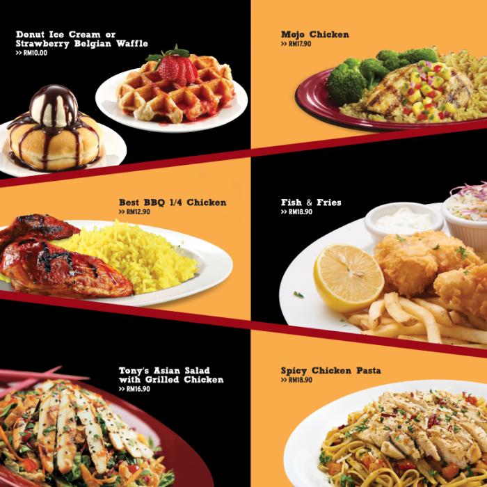 Tony Roma's Break Time Promotion from only RM10
