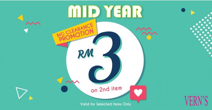 Vern's Mid Year Sale Promotion (13 June 2019 onwards)