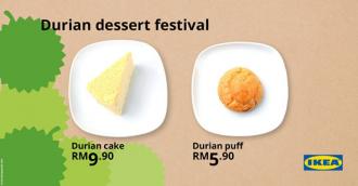 IKEA Durian Dessert Festival (valid until 31 Jul 2019)