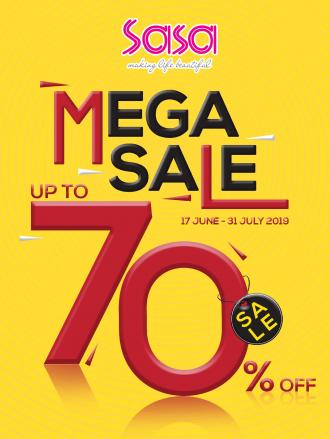 Sasa Mega Sale Promotion Catalogue (17 June 2019 - 31 July 2019)